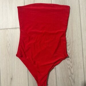 PrettyLittleThing Vibrant Red Kids Bodysuit